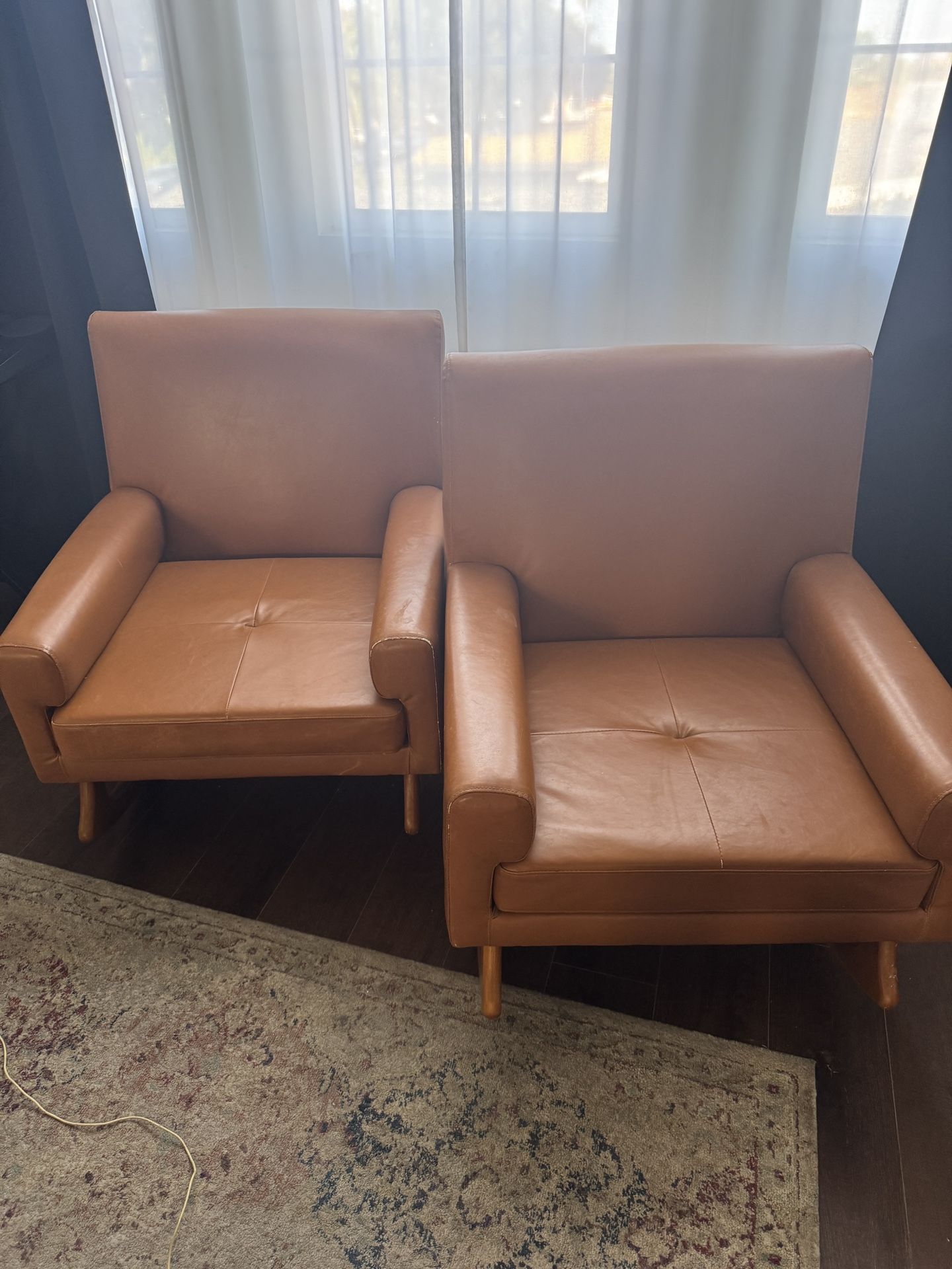 2 Sitting chairs/ Nursery Rocking chairs 
