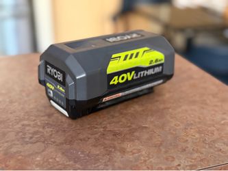 Ryobi 40v battery