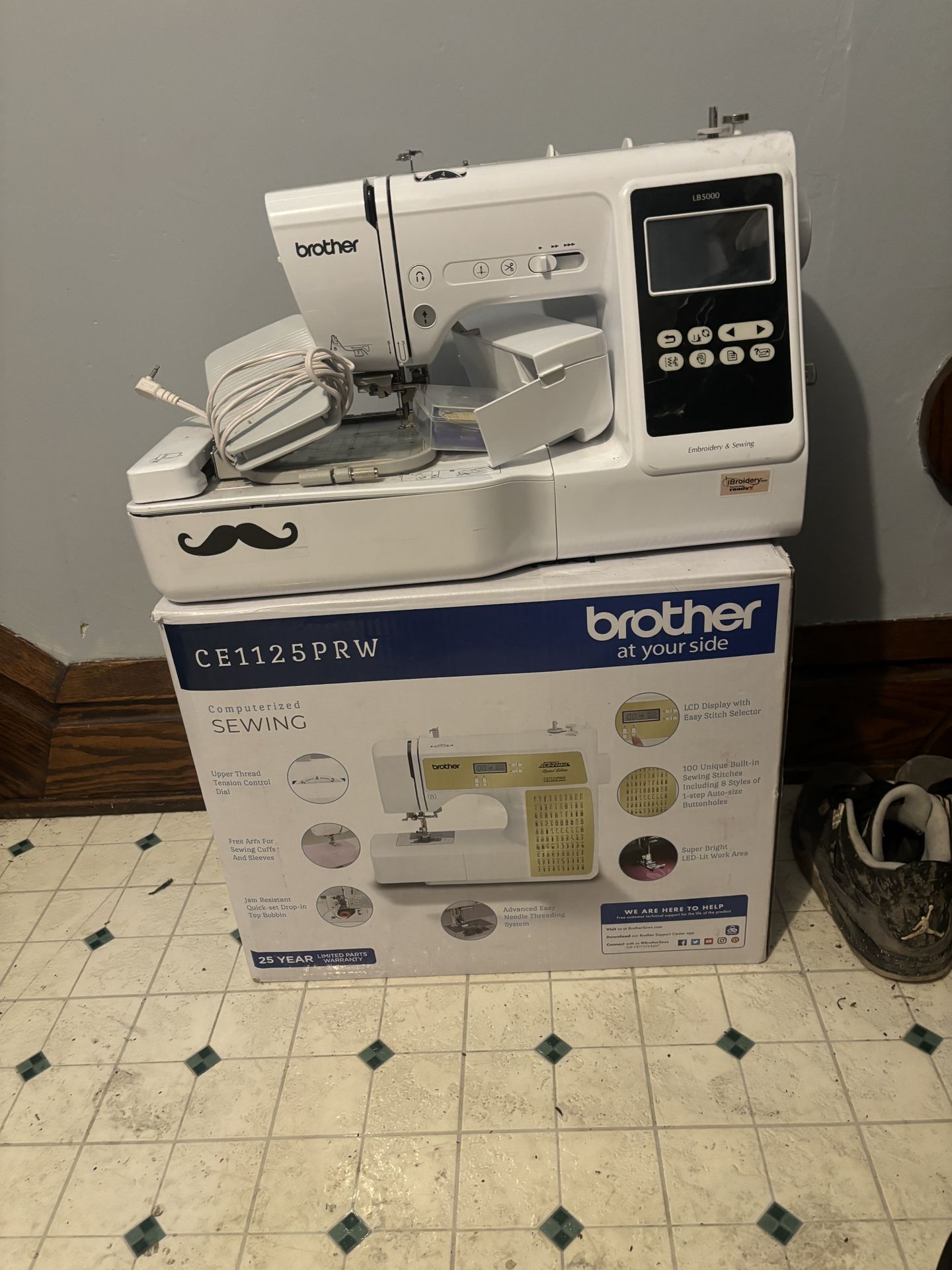 Brother Sewing And Embroidery Machine LB5000