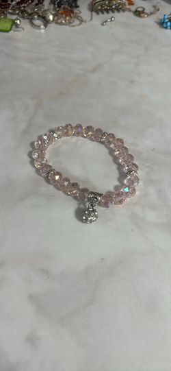 Pink Crystal Bracelet