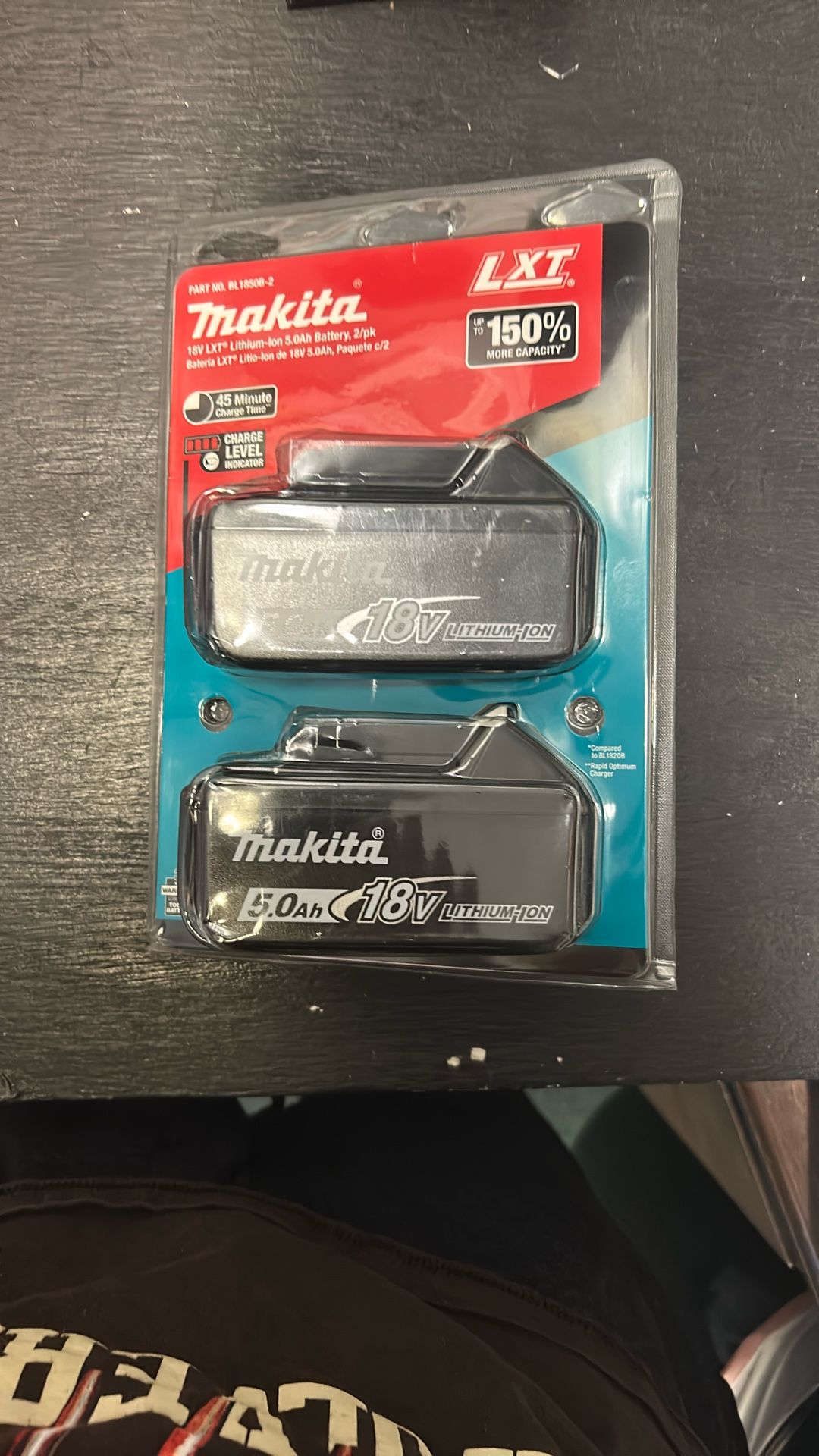 18v Lxt Lithium Ion 5.0Ah Battery