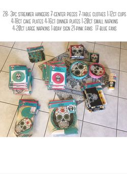 Sugar Skull Party Decor