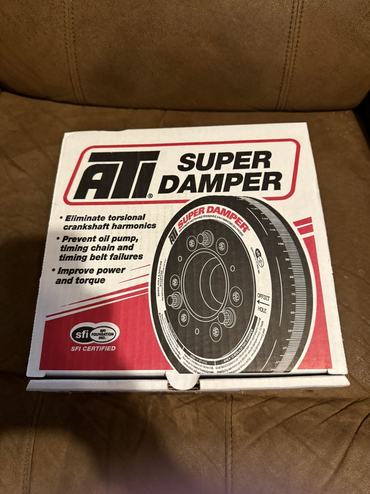 ATI Super Damper Crank Pulley VQ35HR / VQ37VHR - Wet Sump