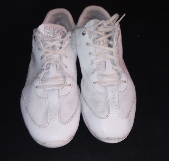 Women's 059503 Leather Running Shoes White Size for Sale Douglasville, GA -