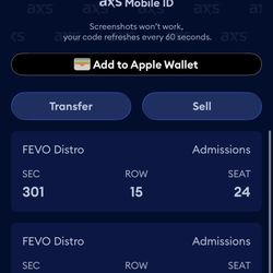 Two Tickets To The Playoffs LA KINGS GAME 3 4/23/2026