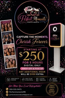 Perfect moments booth
