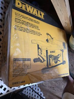 Dewalt Tablesaw Portable
