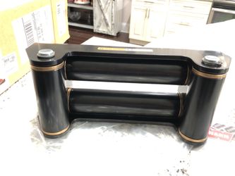 WARN 24335, INDUSTRIAL WINCH ROLLER FAIRLEAD FOR 8" DRUM, BLACK