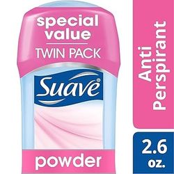 Suave Twin Value Pack Deodorant Powder Pack 6