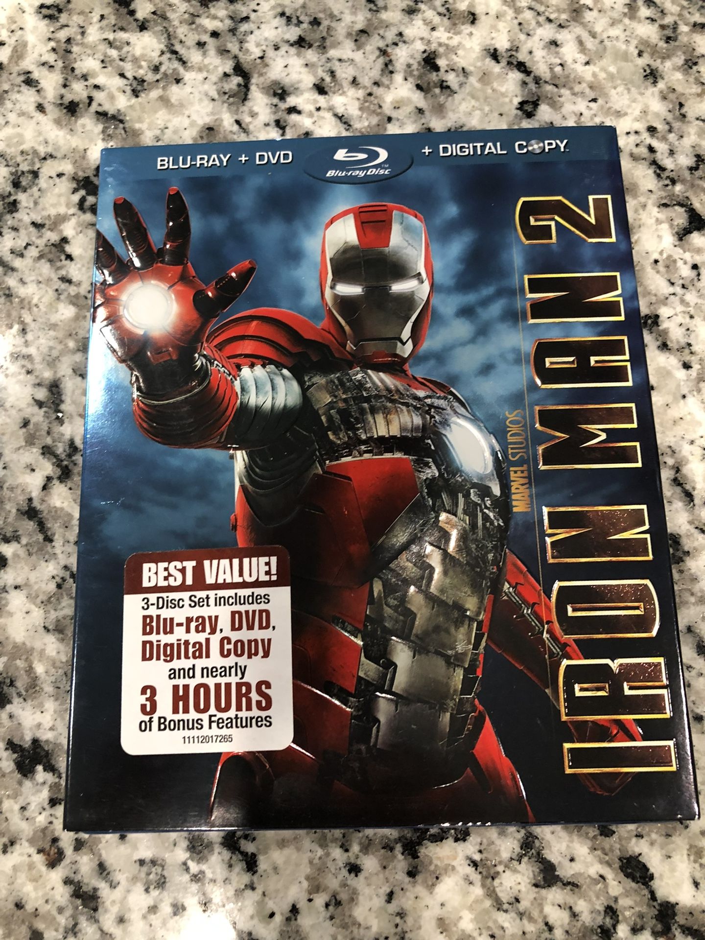 Iron Man 2 Bluray/Dvd