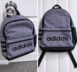 Like New Adidas Kids Backpack – Gray/Black – Never Used