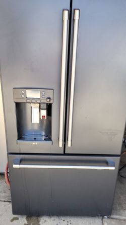 GE CAFE COUNTER DEPTH REFRIGERATOR WORKS GREAT CAN DELIVER ANYWHERE