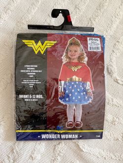 DC Wonder Woman Baby Costume 6-12 months