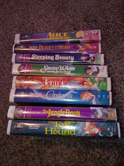 Disney original VHS movies lot