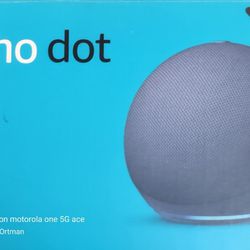 Amazon Echo Dot 5th Generation Deep Sea Bkue With Sengled Bluetooth Bulb 
