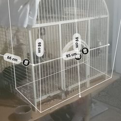 Bird Cage large, 33" x 26" 