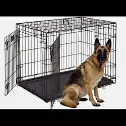 Dog  Crate 48x30x33 Inch H , black