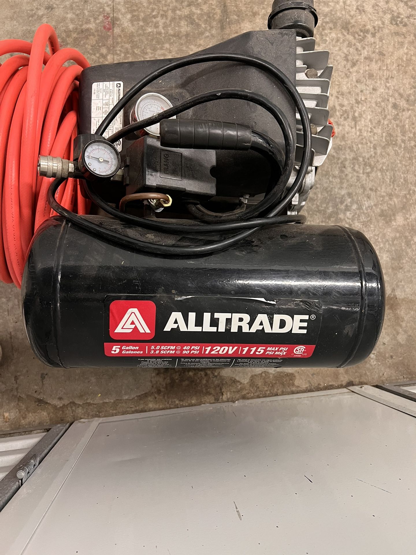 All trade Air Compressor W/ Hose