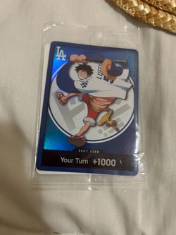 dodger x one piece card