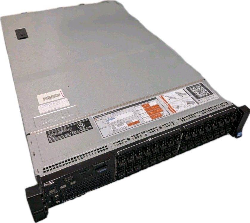 Dell PowerEdge R720 w/IDRAC 16x2.5" Server Intel Xeon E5-2630 2.6GHz 40GB RAM