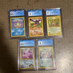amazing rares pokemon cards Vivid Voltage 119 Jirachi Amazing Rare CGC 9 - Subgrades main image 0