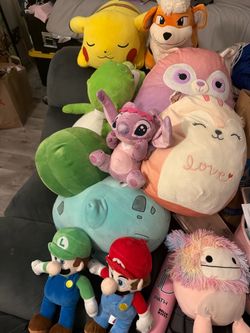 random plushies