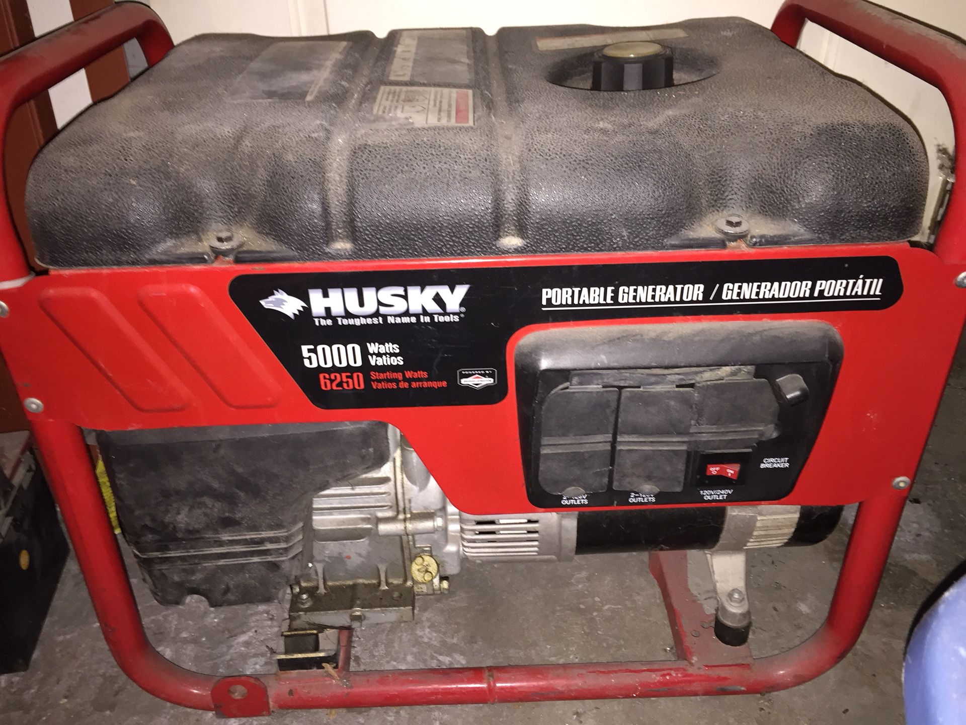 Husky generator (for parts)