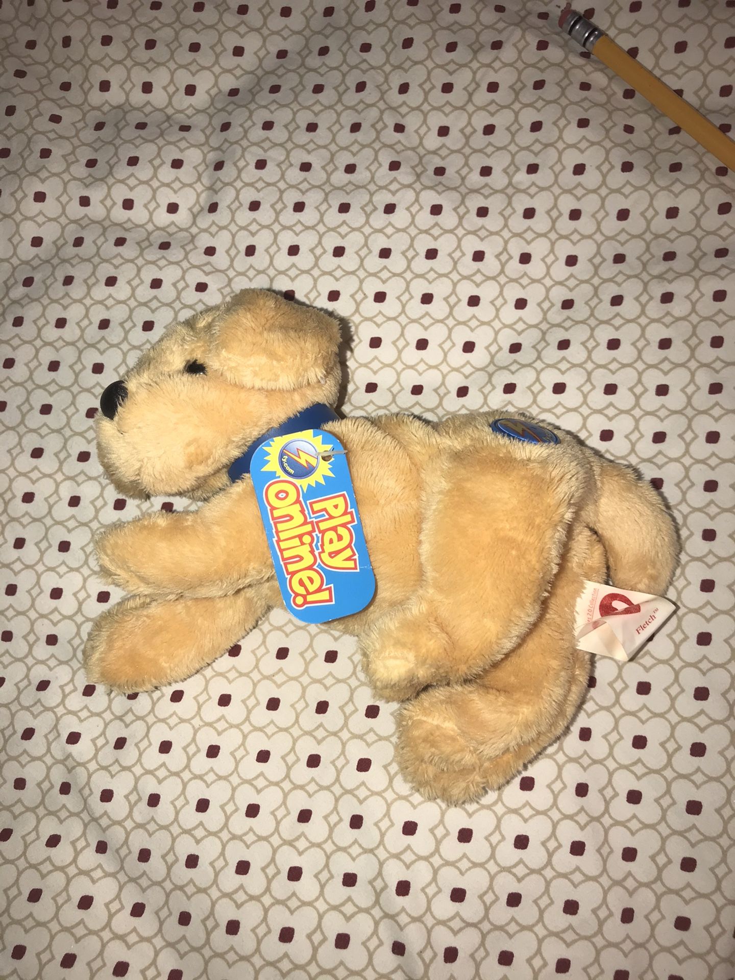 Very rare beanie babies Fletch dog