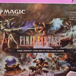 Garland At The Chaos Shrine Mtg Final Fantasy Scene Box