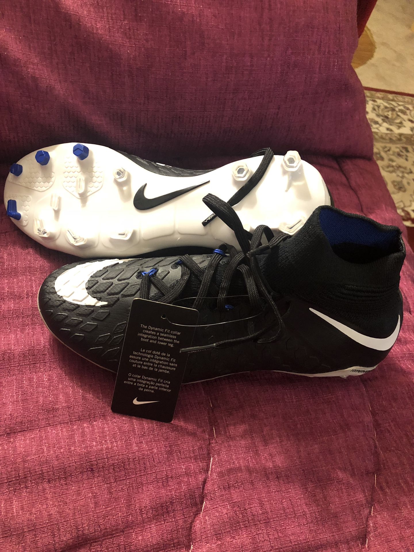 Soccer cleats ,shoes new