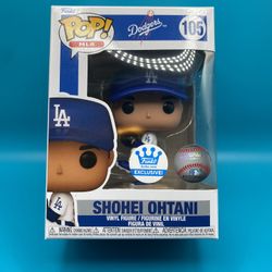(NEW) Funko POP! LA Dodgers Shohei Otaini (HOME JERSEY) (PITCHING) (Funko Shop Exclusive)