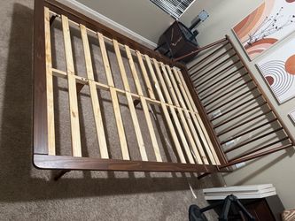 Queen size bed frame