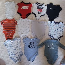 Newborn to 3 months baby boy clothes×11