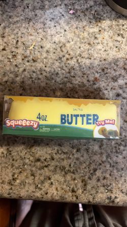 Squeeezy Salted Butter Squishy Toy