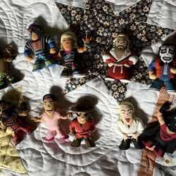 Opened Micro Brawlers Lot