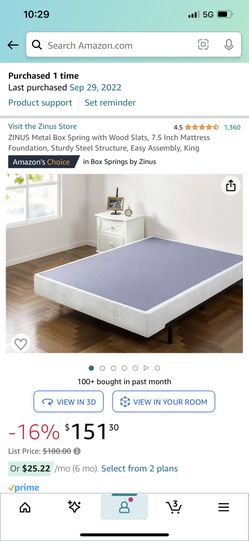 King Box Spring