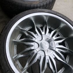 Size 24 Rims With Tires