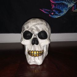 Hydro Dipped Skull