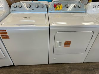 Top Load Washer & Dryer Sets Please Read Description 👇🏻 •Maytag•Whirpool•Samsung•Amana•LG