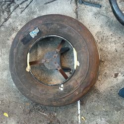 1936 Chevy Spare Tire Cover And Mount
