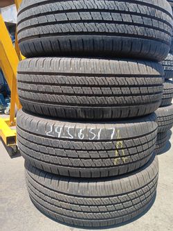 Vendo 4 Llantas Usadas 245 65 17