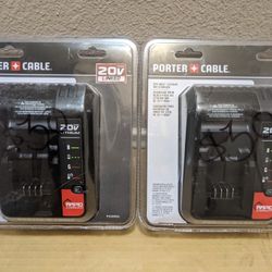 Porter Cable 20v Max Charger ( $30 Cada Uno/ $30 EACH)