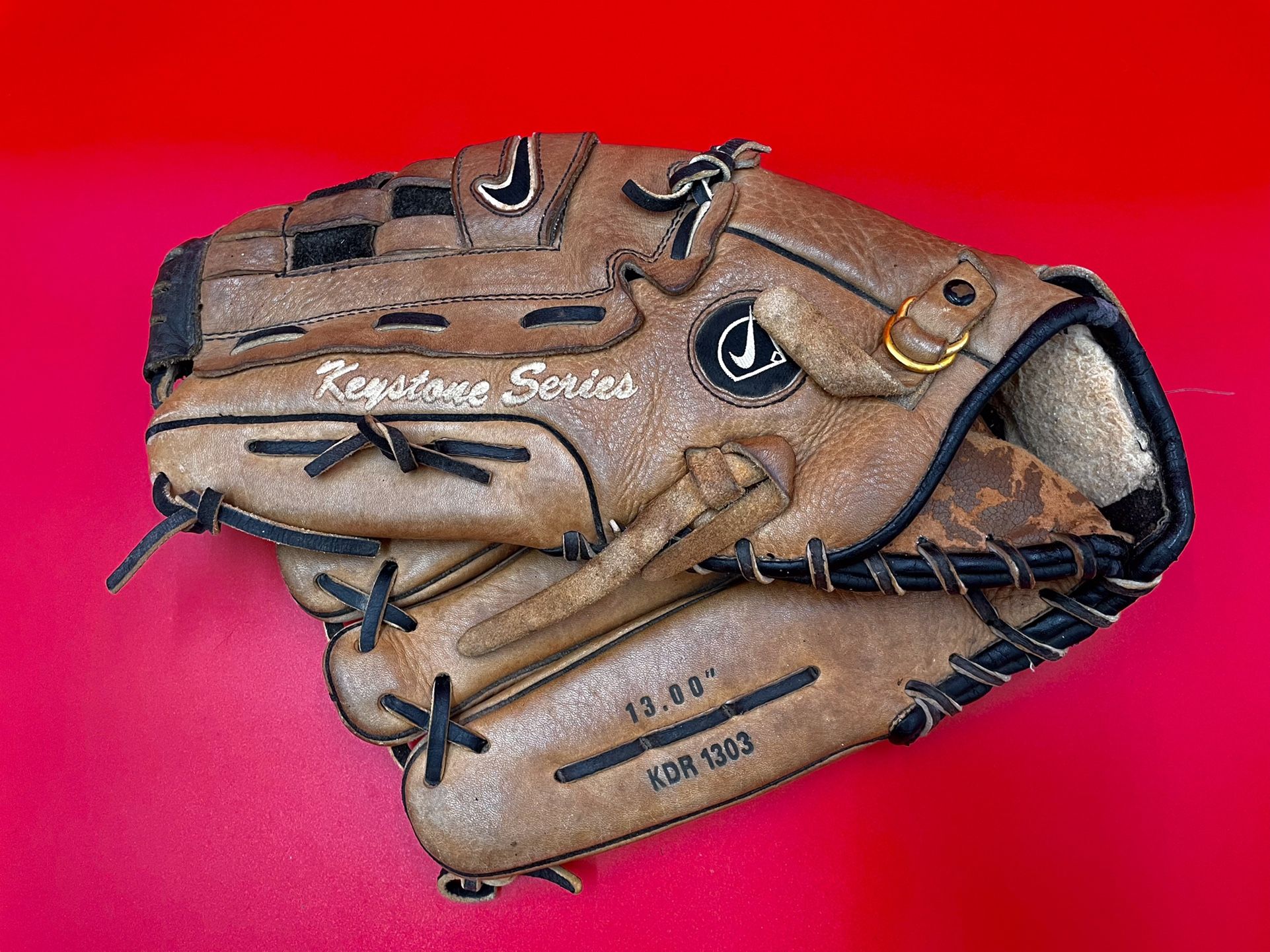 Nike KDR 1303 13” Left Handed Throwers Baseball Softball Glove Keystone Series
