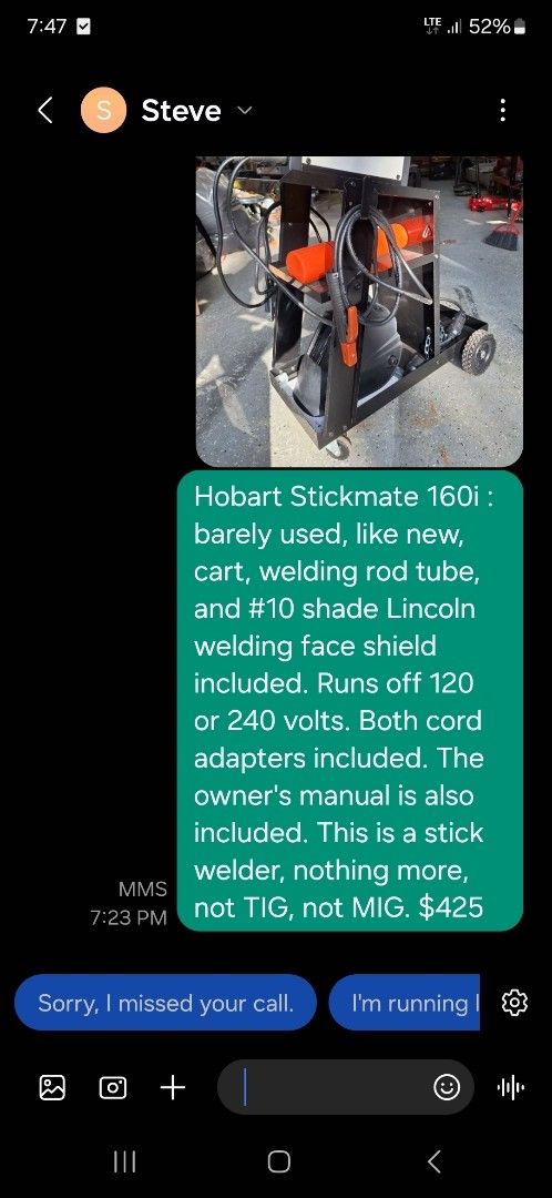 Hobart Stickmate 160i