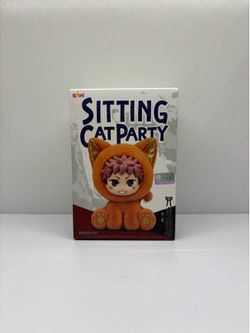 EAKI Jujutsu Kaisen Sitting Cat Party Plush