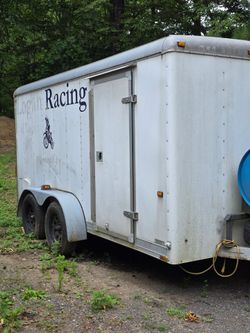 Enclosed Wells Cargo Trailer 14'