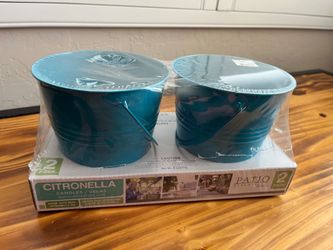 2 Citronella Candles!