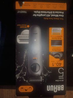 Braun All-in-One Series 5 Trimmer Kit