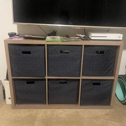 Ikea Storage Cubby + Pullouts