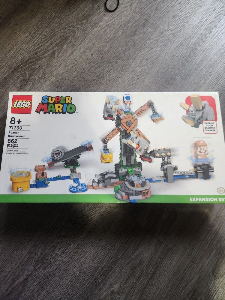 Mario Leggo Set SEALED- Reznor Knockdown Expansion Set